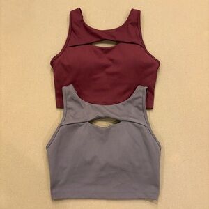 Marika Keyhole Sports Bras x2 Size XS